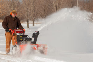 Snow Thrower Attachment for DR Field & Brush Mower